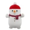 JAZWARES Squishmallow 10 Inch Manny The Snowman Christmas Hug Mees Plush Toy -Owl And Goose Gifts 10mansno squishmallow 10 inch manny the snowman christmas hug mees plush toy 299539