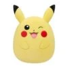 JAZWARES Squishmallow 10 Inch Pokemon Winking Pikachu Plush Toy