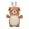 JAZWARES Squishmallow 10 Inch Stevon The Dog With Ears Easter Hug Mees Plush Toy -Owl And Goose Gifts 10stedog e squishmallow 10 inch stevon the dog with ears easter hug mees plush toy 184929