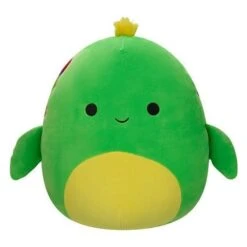 JAZWARES Squishmallow 12 Inch Lars The Neon Green Sea Turtle Plush Toy