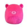 JAZWARES Squishmallow 12 Inch Livo The Pink Neon Bear Plush Toy -Owl And Goose Gifts 12livbea squishmallow 12 inch livo the pink neon bear plush toy 605100