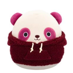 JAZWARES Squishmallow 12 Inch Ponder The Panda With Hoodie Plush Toy