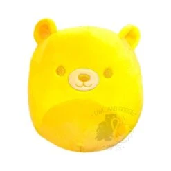 JAZWARES Squishmallow 12 Inch Sozo The Yellow Neon Bear Plush Toy