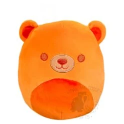JAZWARES Squishmallow 12 Inch Zapo The Orange Neon Bear Plush Toy
