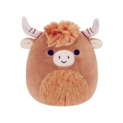 JAZWARES Squishmallow 16 Inch Wilfred The Highland Cow Plush Toy
