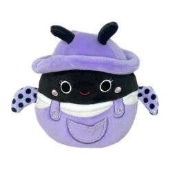 JAZWARES Squishmallow 5 Inch Citlalli The Ladybug In Overalls Plush Toy