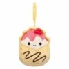 JAZWARES Squishmallow 3.5 Inch Gasten The Strawberry Crepe Plush Clip -Owl And Goose Gifts 35gascre squishmallow 35 inch gasten the strawberry crepe plush clip 685146
