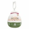 JAZWARES Squishmallow 3.5 Inch Nicolette The Mrs. Claus With Green Outfit Christmas Plush Clip -Owl And Goose Gifts 35nicmrs 24 squishmallow 35 inch nicolette the mrs claus with green outfit christmas plush clip 259407