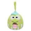 JAZWARES Squishmallow 3.5 Inch Sanrio Food Truck Keroppi Plush Clip -Owl And Goose Gifts 35snft ker squishmallow 35 inch sanrio food truck keroppi plush clip 597679