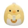 JAZWARES Squishmallow 5 Inch Aimee The Chick With Basket Easter Plush Toy -Owl And Goose Gifts 5aimchi eb squishmallow 5 inch aimee the chick with basket easter plush toy 915241 1