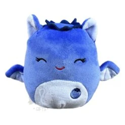 JAZWARES Squishmallow 5 Inch Bessie The Blueberry Bat Plush Toy