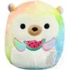 JAZWARES Squishmallow 5 Inch Bowie The Hedgehog With Watermelon Plush Toy -Owl And Goose Gifts 5bowhed igt squishmallow 5 inch bowie the hedgehog with watermelon plush toy 316091