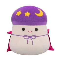 JAZWARES Squishmallow 5 Inch Carina The Mushroom With Cape Halloween Plush Toy