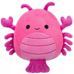 JAZWARES Squishmallow 5 Inch Cordea The Hot Pink Lobster Plush Toy