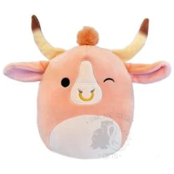 JAZWARES Squishmallow 5 Inch Howland The Bull Plush Toy