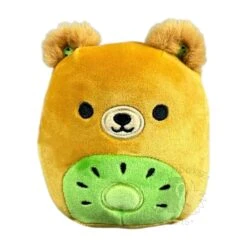 JAZWARES Squishmallow 5 Inch Mitchard The Kiwi Bear Plush Toy