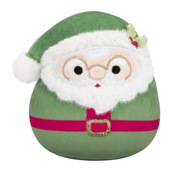 JAZWARES Squishmallow 5 Inch Nick The Santa With Green Suit Christmas Plush Toy 1 JAZWARES Squishmallow 5 Inch Nick The Santa With Green Suit Christmas Plush Toy
