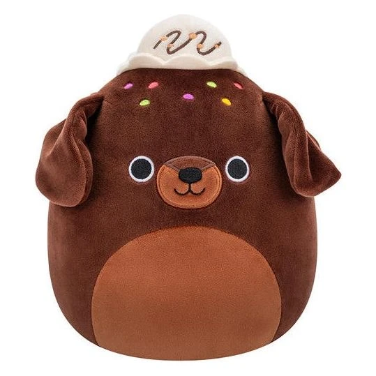 JAZWARES Squishmallow 5 Inch Rico The Brownie Chocolate Lab Plush Toy 1 JAZWARES Squishmallow 5 Inch Rico The Brownie Chocolate Lab Plush Toy