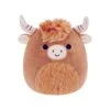 JAZWARES Squishmallow 5 Inch Wilfred The Highland Cow Plush Toy