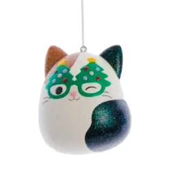 Squishmallow 3" Character Ornament - CAM THE CAT GLASSES