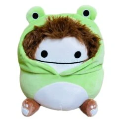 JAZWARES Squishmallow 12 Inch Benny The Bigfoot In Frog Costume Plush Toy