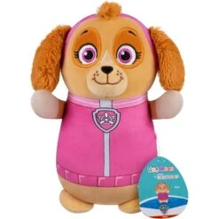JAZWARES Squishmallow 10 Inch Skye Paw Patrol Hug Mees Plush Toy