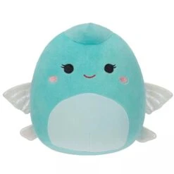 JAZWARES Squishmallow 8 Inch Bette The Flying Fish Plush Toy