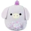 JAZWARES Squishmallow 8 Inch Delzi The Donkey Floral Plush Toy -Owl And Goose Gifts 8deldon 532b squishmallow 8 inch delzi the donkey floral easter plush toy 832952