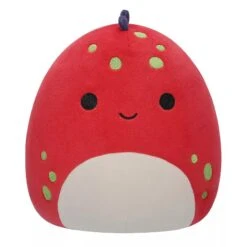 JAZWARES Squishmallow 8 Inch Dolan The Red Dinosaur Plush Toy