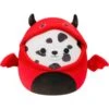 JAZWARES Squishmallow 8 Inch Dustin The Dalmation In Red Devil Costume Halloween Plush Toy -Owl And Goose Gifts 8dusdal 316 squishmallow 8 inch dustin the dalmation in red devil costume halloween plush toy 576053