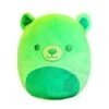 JAZWARES Squishmallow 8 Inch Gobo The Green Neon Bear Plush Toy -Owl And Goose Gifts 8gobbea squishmallow 8 inch gobo the green neon bear plush toy 824860