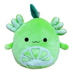 JAZWARES Squishmallow 8 Inch Kyler The Lime Axolotl Plush Toy