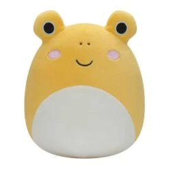 JAZWARES Squishmallow 8 Inch Leigh The Yellow Toad Plush Toy