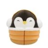 JAZWARES Squishmallow 12 Inch Luna The Penguin With Yellow Puffer Jacket Christmas Plush Toy -Owl And Goose Gifts 8lunpen c squishmallow 8 inch luna the penguin with yellow puffer jacket christmas plush toy 754659 1