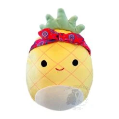 JAZWARES Squishmallow 8 Inch Maui The Pineapple With Headband Plush Toy