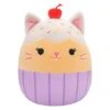 JAZWARES Squishmallow 8 Inch Miriam The Vanilla Cupcake Cat Plush Toy -Owl And Goose Gifts 8mircat squishmallow 8 inch miriam the vanilla cupcake cat plush toy 260581