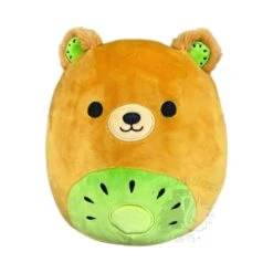 JAZWARES Squishmallow 8 Inch Mitchard The Kiwi Bear Plush Toy