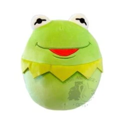 JAZWARES Squishmallow 8 Inch Kermit The Frog Muppets Plush Toy