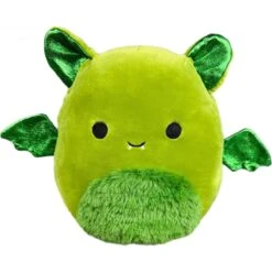 JAZWARES Squishmallow 8 Inch Rosemary The Green Bat Halloween Plush Toy
