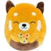 JAZWARES Squishmallow 8 Inch Seth The Red Panda With Cookie Plush Toy -Owl And Goose Gifts 8setpan igt squishmallow 8 inch seth the red panda with cookie plush toy 612618