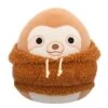 JAZWARES Squishmallow 8 Inch Sherman The Sloth With Hoodie Plush Toy -Owl And Goose Gifts 8sheslo squishmallow 8 inch sherman the sloth with hoodie plush toy 434427