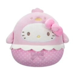 JAZWARES Squishmallow 8 Inch Hello Kitty In Chick Costume Easter Sanrio Plush Toy
