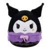 JAZWARES Squishmallow 8 Inch Kuromi Witch Halloween Sanrio Plush Toy -Owl And Goose Gifts 8snh kuromi2 squishmallow 8 inch kuromi witch halloween sanrio plush toy 480174
