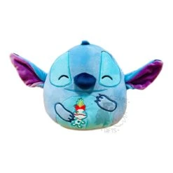 JAZWARES Squishmallow 8 Inch Stitch With Scrump Disney Plush Toy