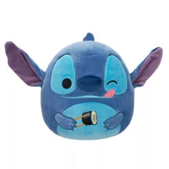 JAZWARES Squishmallow 8 Inch Stitch With Sushi Disney Plush Toy