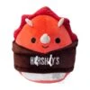 JAZWARES Squishmallow 8 Inch Tristan The Triceratops Hershey's Squad Plush Toy -Owl And Goose Gifts 8tritri hrs squishmallow 8 inch tristan the triceratops hersheys squad plush toy 528299