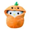 JAZWARES Squishmallow 8 Inch Winston The Owl In Carrot Costume Plush Toy -Owl And Goose Gifts 8winowl c squishmallow 8 inch winston the owl in carrot costume plush toy 879536