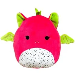 JAZWARES Squishmallow 8 Inch Zuli The Dragonfruit Bat Plush Toy
