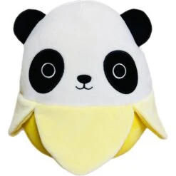 JAZWARES Squishmallow 8 Inch Stanley The Banana Panda Plush Toy