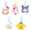 JAZWARES Squishmallow 3.5 Inch Clip Sanrio Tropical Set Of 5 - Hello Kitty, My Melody, Kuromi, Cinnamoroll, Pompompurin -Owl And Goose Gifts FullSizeRender bcdb6b68 8eb0 44ec b281 ffd03f3a1b53